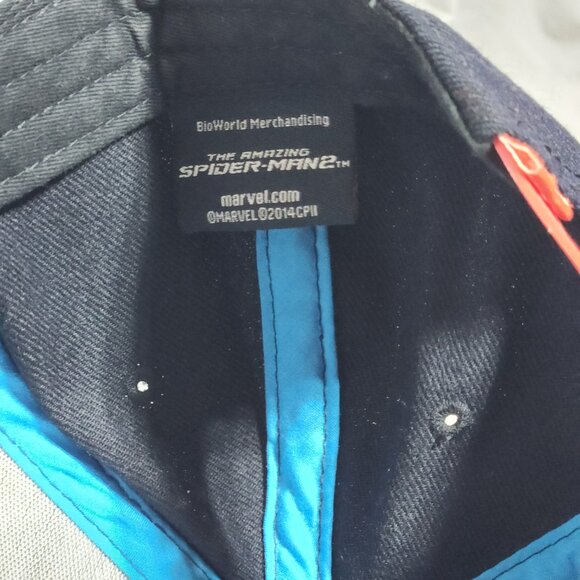 Official Marvel Miles Morales Spider-Man Snapback Hat – Navy Blue/Red/White - Picture 5 of 5